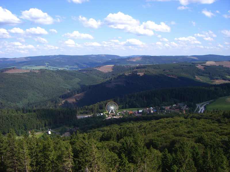 Gemüsegarten im Frühling