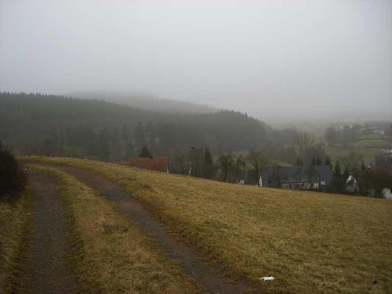 Neukirchen Blick Richtung Ortseingang