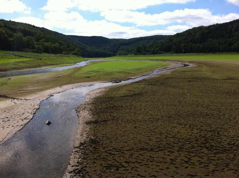 Oberer Edersee im Sommer